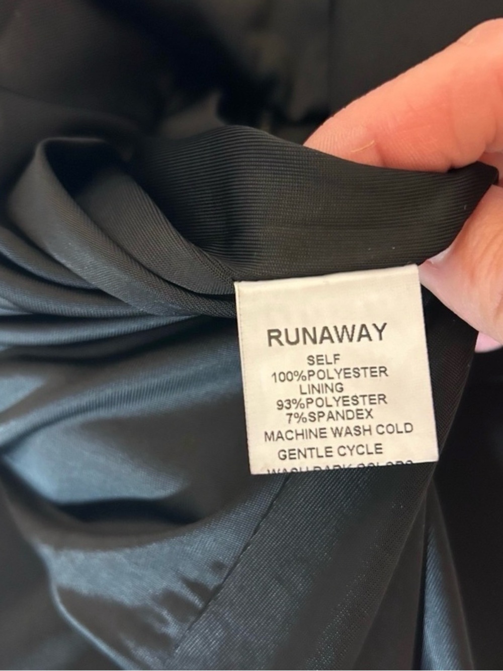 Runaway The Label Black Ruffle Bell Sleeve Mini Dress Size 6 (US) Witchy, Gothic - Picture 7 of 11